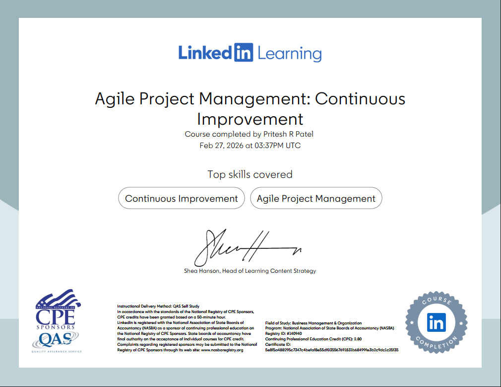 Certificate 1